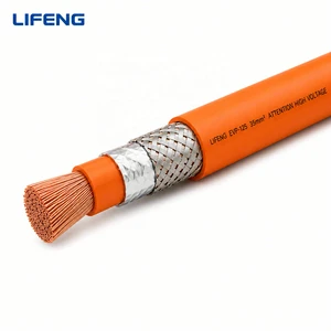 EVP-125 EV High Voltage Shielded XLPE Cable 1.5-120mm² for Battery Motor Inverter PDU OBC DC/DC & HV Harness