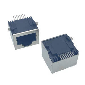RJ45 Connector SMT 15.5MM Connector RJ45 8p8c Without Led and Shielded