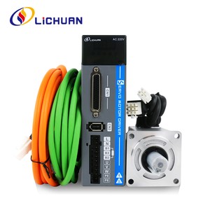 Lichuan A5 Series 220V 3000RPM 2.39N.m 0.75KW AC Servo Motors and Drivers 750W 3000RPM 2.39N.m IP65 AC Servo Motor with Driver