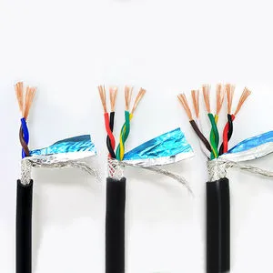 0.3Mm2-2.5Mm2 Rvsp Twisted Pair 2/4/6/8 Core Shielded Wire 485 Signal Wire Is Suitable for Anti-Wave Interference