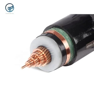 3core 400mm2 500mm2 630mm2 800mm2 1000mm2 High Voltage Armoured PVC Power Cable For Power Station