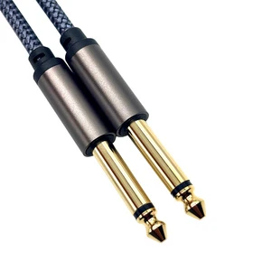 1/4 Inch TS to TS Electric Guitar Cable Guitar Amp Cord, Instrument Cable for ElectricGuitar, Mandolin, Bass AMP Keyboard Mixer
