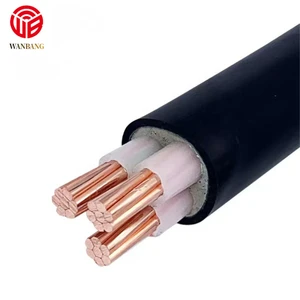 3 Core 95mm 150 Sq mm Power Cables NYM PVC XLPE Oxygen-Free Copper Construction Cable for Power Station Dubai Building 30A