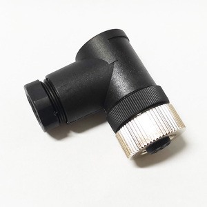 Circular M5 M8 M12 Signal Connectors Sensor Cable 3 4 5 8 12 Pin Custom IP67 Waterproof Connector Without Cable For Industrial