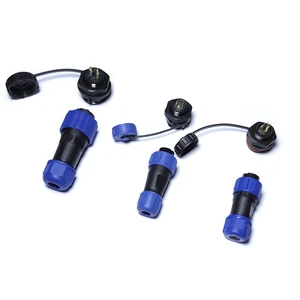 Hot Selling IP68 Waterproof Sp13 Cable Usb Mounting Pcb 3 4 9pin Sp21 Electrical Connector Aviation Connectors