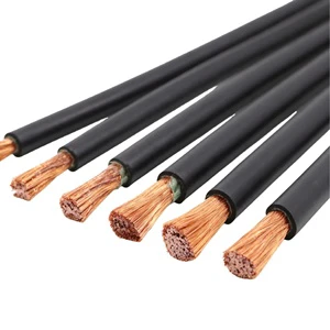 1x16mm² 1x25mm²1x35mm²1x50mm² 1x70mm²copper Welding Cablee H01N2-D/H01N2-E Outdoor Weatherproof Welding Lead EN50525-2-81