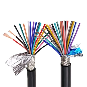 Flat PVC Insulated Control Cables for Medium Machine Tools with Aluminum/Copper Conductor for Fast Transportation
