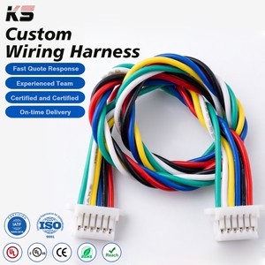 Oem 0.8mm 1.0mm 1.25mm 1.5mm Pitch Custom Wire Harness Cable Assembly Electronic Wiring Connector for Robot Arm Sensor