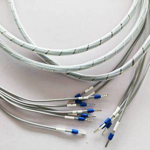 OEM ODM Custom Cable Assembly IP66 Flame Resistant PBT/PTFE Spiral Wrap Wire Harness For Industrial Computer Motorcycle