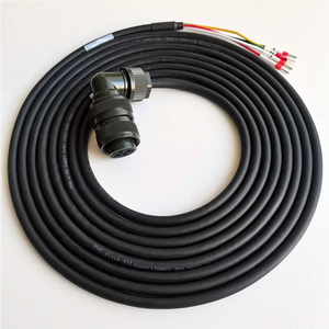 High Power Copper Encoder/Power Cable for Servo Motor with Rubber/PE/PVC Insulation 250V 1*1.5 Mm-100% Tested