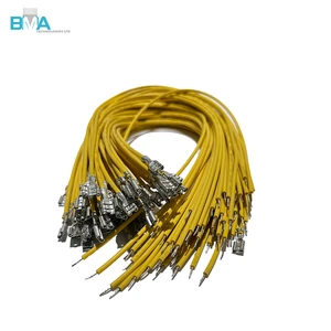 Single-Core 22AWG PVC Insulated Yellow Wire Harness 970MM/3.18ft UL1015 22AWG for Industrial Equipment Internal Wiring