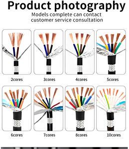 KEJIAN LiYY PVC Insulated Copper Stranded Round Data Cable 300V Rated Customizable Diameter -5C To +70C Temperature Range