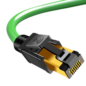 Super RJ45 Patch Cord Double Shield Braided High Flexible Profinet Interbus Fieldbus Ethercat Bus Cable Industrial Network Cable