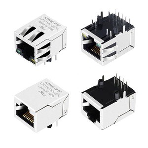 Gigabit Cat6 Ethernet Rj-45 Connectors Rj 45 Jack Female Rj45 Connection Network Connector
