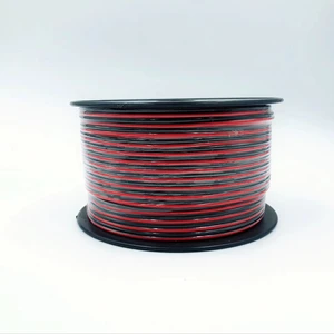 Audio Video Stranded Conductor PVC Insulated Transparent Sheath RVV Shielded Electrical Wires RVB OFC-Tinned 300/500V 2X4.00mm