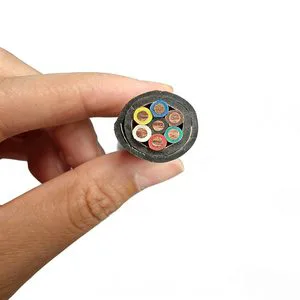ZR-KVVP2-22 4*4/7*4 Flame-retardant copper tape-shielded steel tape-armoured control cable Industrial signal control cable