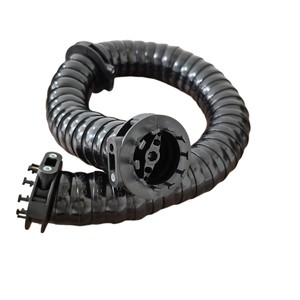 Yodel High Flex Open End Hose Open Cap Flexible Conduit Oruga Cables Cnc Circular S Cable Carrier 3d Robot Cable Chain