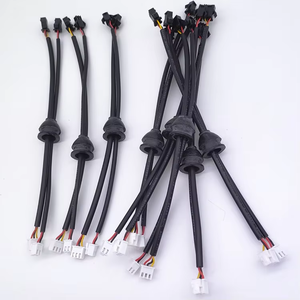 Chinese Factory Manufacturing Custom Waterproof Electronic Wire Harness Cables with Protective Buckle