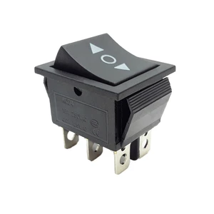 RS46 KCD4-203 ON-OFF-ON DPDT 3 Way Rocker Switch 250V 16A 6P Automotive Rocker Switch