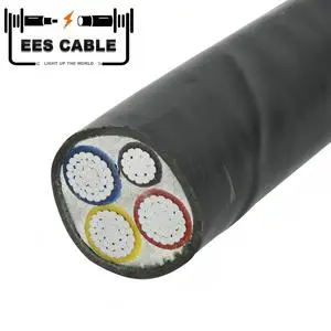 NA2XY YJLV AR2V U-1000 AL XLPE PVC Power Cable 3x70+35 4x16 4x95mm2 0.6/1kV Aluminum Underground Wire for Power Distribution