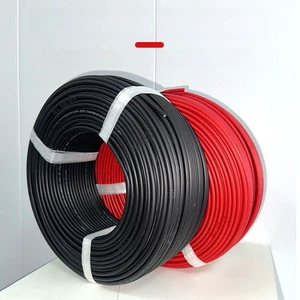 National Standard Photovoltaic DC Cable 4 Square PV1-F/2.5/6 Copper Core Tinned Multi-strand Special Connection Wire