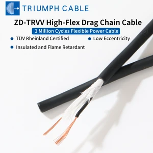 3 Million Pvc Insulated Stranded Conductor High Flexible Control Cable Drag Chain Shielded Cable Towline Wire Cable Drag Chain