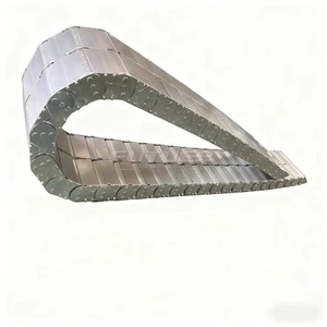 High Temperature Resistance Hydraulic Hose Holder Energy Mining Engineering Stainless Steel Drag Chain Cable Carrier
