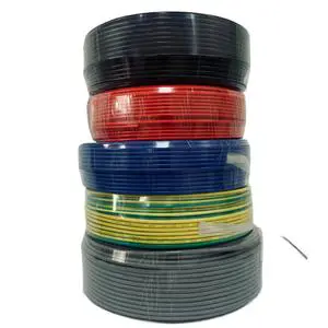 BVR Stranded Copper Core PVC Insulation Wire High Temperature Resistance for Heating House/Building Use 1.5mm Sizes CE