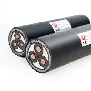 6.35/11KV 33kV XLPE PVC 3x16 3x25 3x35 3x50 3x70 3x95 3x120 3x150 3x185 3x240 3x300 3x400 SWA Armoured Underground Copper Cable