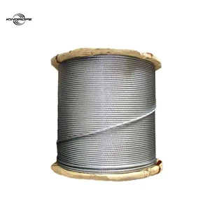 7X7 7X19 1.0mm 1.5mm 2.0mm Motorcycle Automotive Inner Brake Cable Stainless Steel Or Galvanized Inner Wire Rope Control Cable