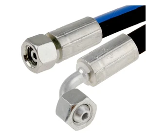 Hydraulic Hose Explosion-proof High-pressure Oil Pipe Steel Wire Braided High-pressure Resistant Cutting -40C +100C