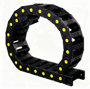 For Cnc Engraving MachineStrengthen Tank Chain 45x100mm Flexible Nylon Cable Drag Chain