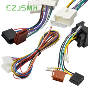 CZJSMX OEM 8 Pin 125°C High Temp Wire Harness RoHS CE Factory for Car Alarm System Copper Core Shielded