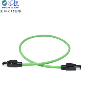 RJ45 Connector 4 Pin Mount Servo Motor Network Cable SM-RJ45H-4D Industrial Ethernet Cable