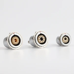 B Series Push Pull Connector 00B-3B, 2-18 Pin, 6+1/8+1/13+1, Male/Female, IP65, with Cable Collet & Fixed Socket