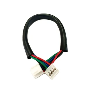 Custom Design Cable Assembly Industrial Wire Harness With SMH200-4 4 Way Connector