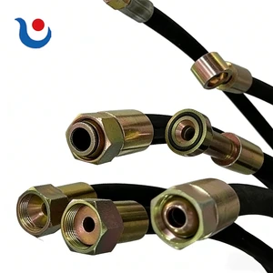 Zhonglin Oil Resistant High-pressure Steel Wire Rubber Hose Assembly Chemical Resistant Corrosion-resistant Flange Connectivity