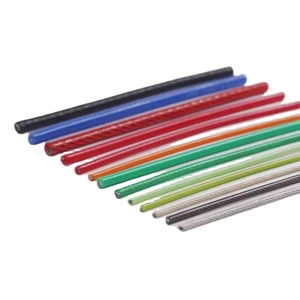 Factory Supply PVC/PU Plastic Coated Steel Wire Rope 7x7 & 7x19 Colored Stainless Cable