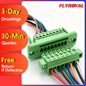 Custom Electric Wire Assembly Kit Manufacturer PVC Copper 1.0/1.25/1.5/2.0/2.54 Mm 2/3/4/5/6 Pin Universal Wiring Harness