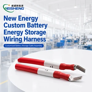 Custom PVC Energy Storage Battery Cable for ESS Inverter Power Connection IP67 Electronic OEM
