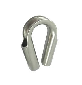 Stainless Steel 316 Marine Wire Rope Cable Tube Thimble 6mm Towing Rigging Sling Ferrule Kayak Yacht Boat Hardware Accessories