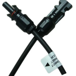 Wholesale Solar Extension Cable Solar Jumper Waterproof PPE PPO DC Solar Cable With TUV Certified Connectors