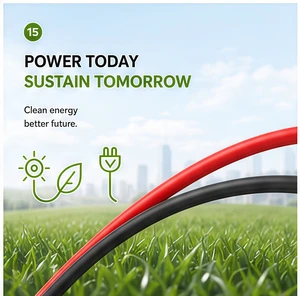 1500V DC Flame Retardant Solar PV Cable Tinned Copper XLPE Insulated LSZH Jacket Wire for Industrial Photovoltaic Power Systems
