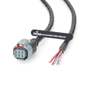 TE AMP 1745078-1 6 Pin Automotive Cable CAN Bus High Current Drag Chain 5 Million Cycles Wire Harness Compatible IFM E12834