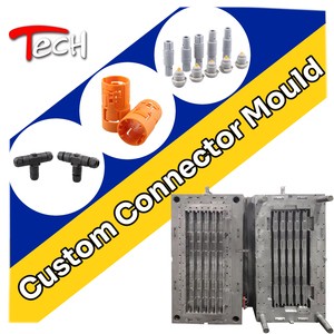Custom M10 12 16 20 Connector Adaptor Injection Mold Nylon PEEK Plastic Waterproof Electrical Cable Terminal Aerospace ISO9001