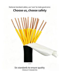 Anti-ageing ZR-KVV 12/14/16*1.5 Mm² Control Cable for Fire Safety in Buildings and Mechanical and Electrical Engineering