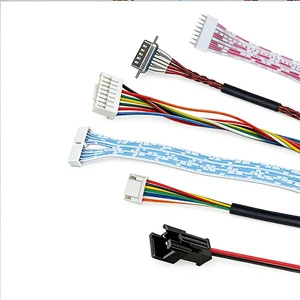 Factory Electronic Wire Harness Manufacturer Custom Design for Computer Motorcycle Industrial Control Systems Nylon Insulation