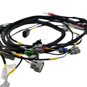 High Performance Standalone ECU Engine Swap Wiring Harness Nylon Braided Sleeving Auto Racing Custom Cable Assembly