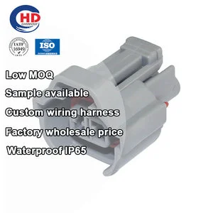 2 Pin Female Auto Car Terminal Electrical Injector Housing Connector Socket Cable Plug Accessories 6189-0074 6189-0039