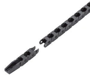 JFLO J07Q Nylon Cable Chain 7*7mm Flexible Environmental Protection Plastic Carrier Energy Drag Chain with Core Engine Component